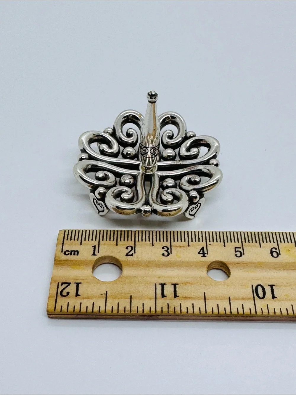 Brighton Alcazar Silver Plated Ring Holder Dish
